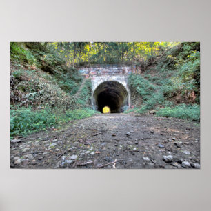 Poster Túnel de Moonville, Vinton County, Ohio