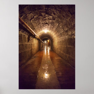 Poster Túnel de Sal Mine Dimly