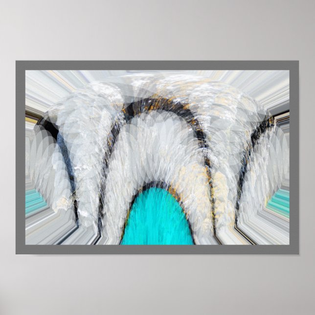 Pôster Túnel de tempo gelado (Frente)