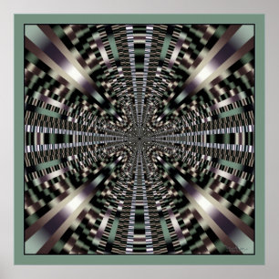 Pôster Túnel do comboio com bala