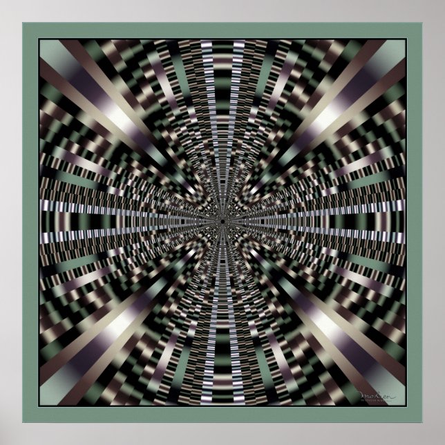 Pôster Túnel do comboio com bala (Frente)