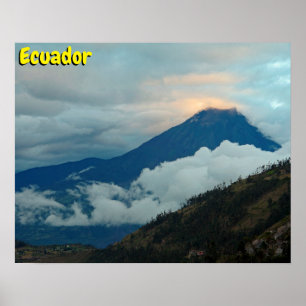 Poster Tungurahua, Equador