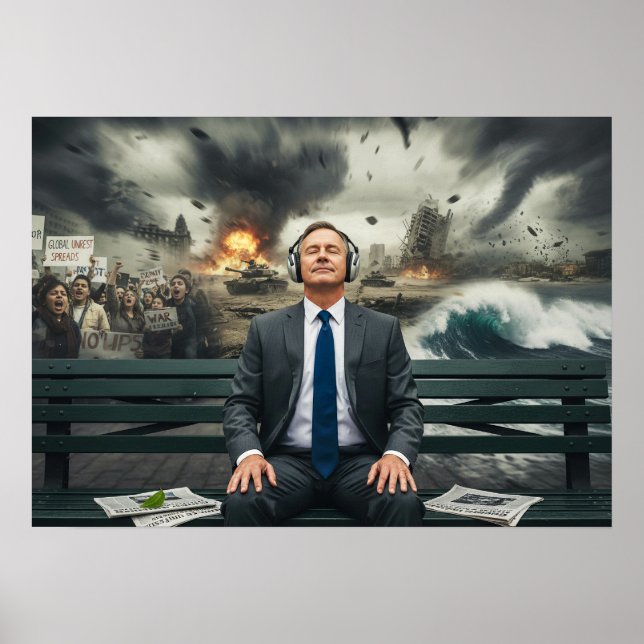 Poster Tuning it Out (Frente)