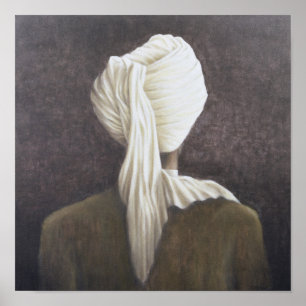 Pôster Turbante branco 2005