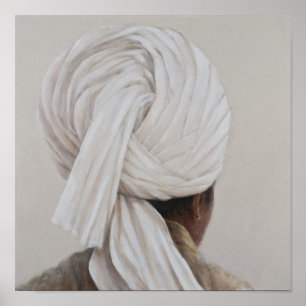 Pôster Turbante branco 2014
