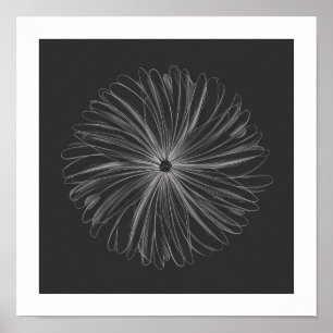 Poster Turbilhão de Petais