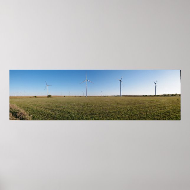 Pôster Turbinas de Ar (Frente)