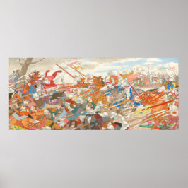 Poster Turbulência do conflito - Boutet de Monvel Fine Ar