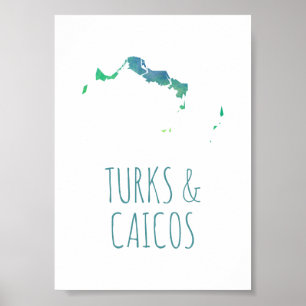 Pôster Turcos & Caicos