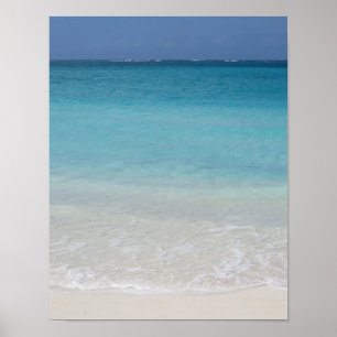 Pôster Turcos da praia e foto bonitos de Caicos