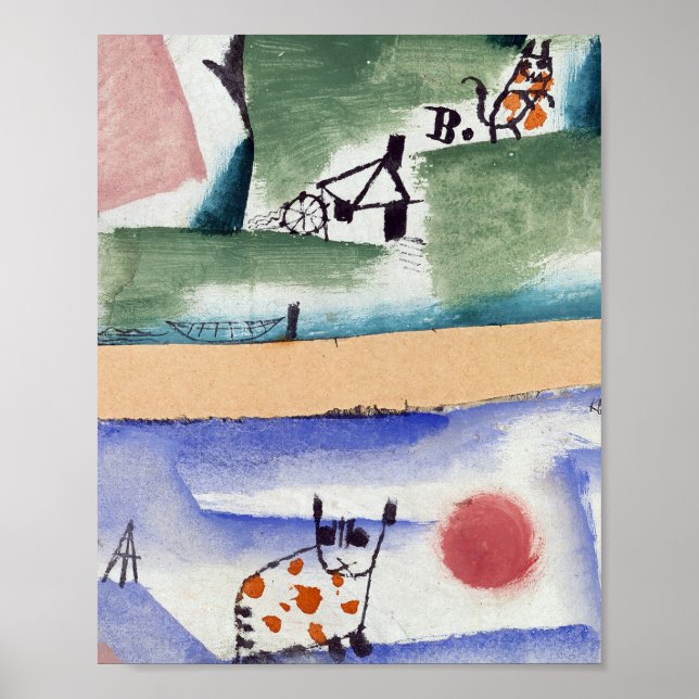 Pôster Turfe de Tomcat: Paul Klee 1919 (Frente)