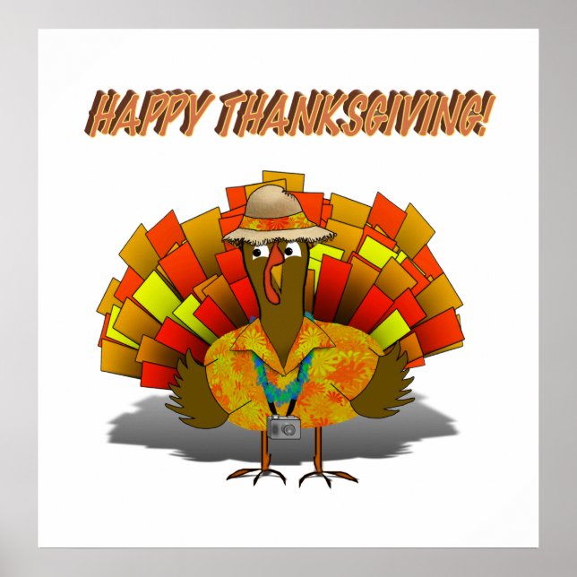 Pôster Turística turca de férias (Frente)