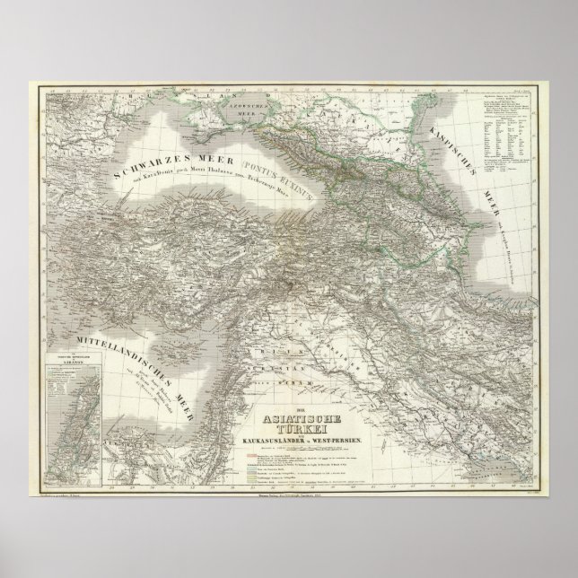 Poster Turkei - Turquia (Frente)