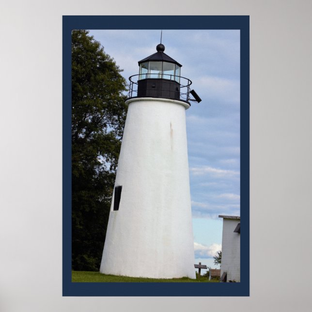 Poster Turkey Point Lighthouse Maryland (Frente)
