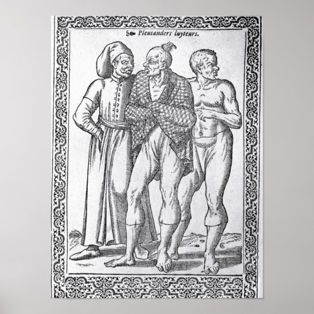 Pôster Turkish Wrestlers (Frente)