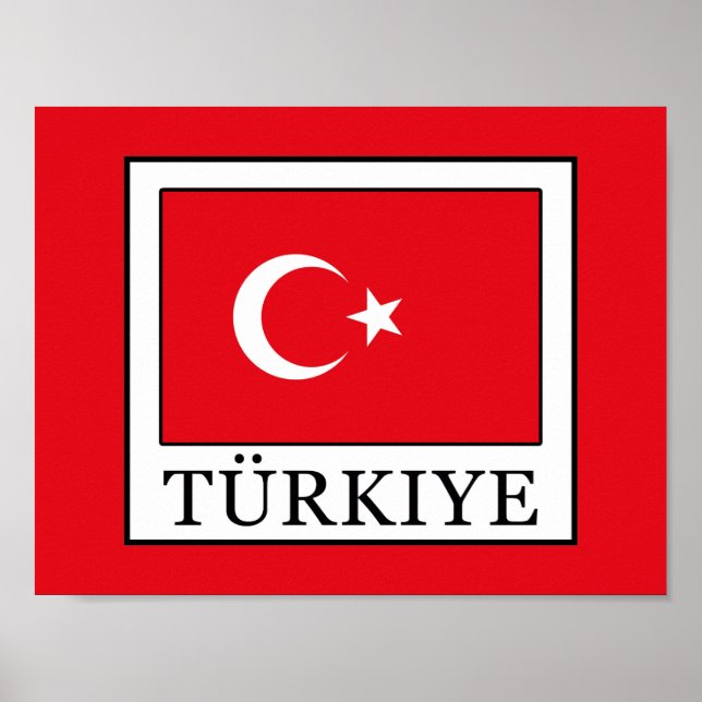 Pôster Türkiye (Frente)