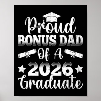 Poster Turma De 2026 Orgulhoso Bônus Pai Graduação Pai Se