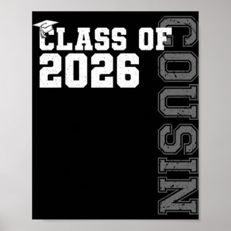 Poster Turma De 2026 Primo Orgulhoso De Um Graduado Em 20