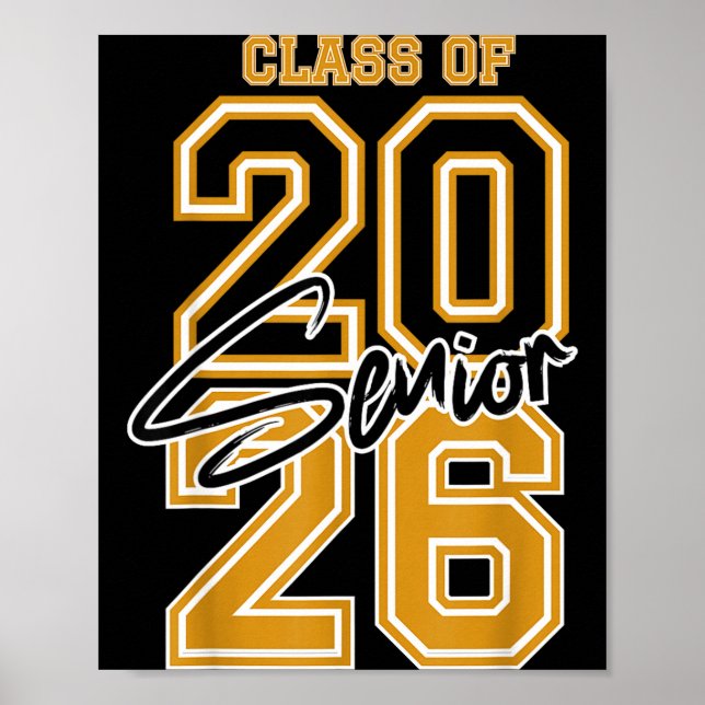 Poster Turma de 2026 sênior - formatura de 2026  (Frente)