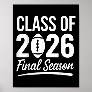 Poster Turma De 2026 Última Temporada Senior 2026 Futebol