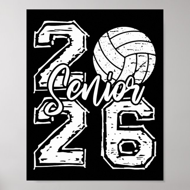 Poster Turma De 2026 Volei Senior 2026 De Volta à Escola  (Frente)