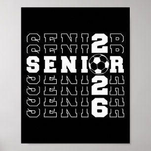 Poster Turma de Futebol Senior 2026 Da Escola de 2026 Sen