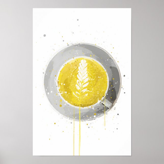 Poster Turmeric Latte (Frente)