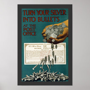 Pôster Turn Your Silver Into Bullets (border)