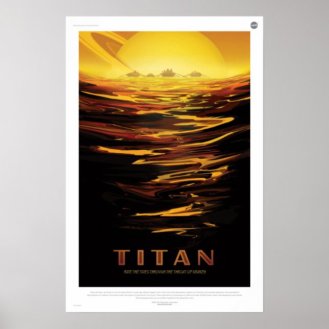 Poster Turnê Fantástica de Titã (Frente)
