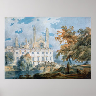 Poster Turner - Clare Hall e a Capela do King College