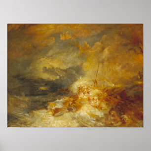 Poster Turner - Desastre No Mar