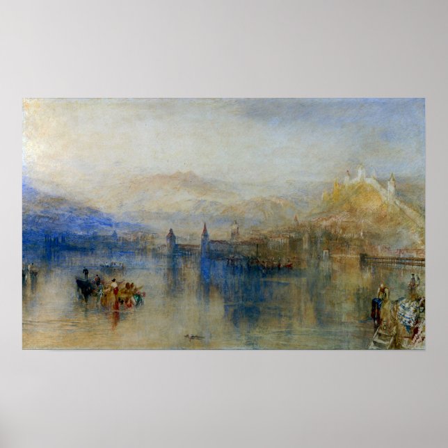 Poster Turner - Lucerna Do Lago (Frente)