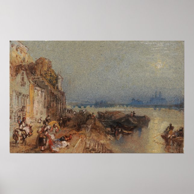 Poster Turner - Pôr do Sol (Frente)