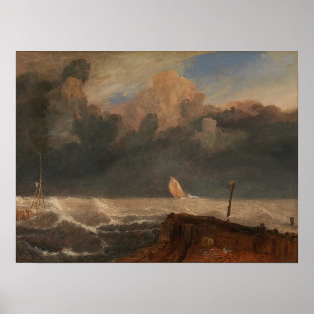 Poster Turner - Porto Ruysdael (Frente)