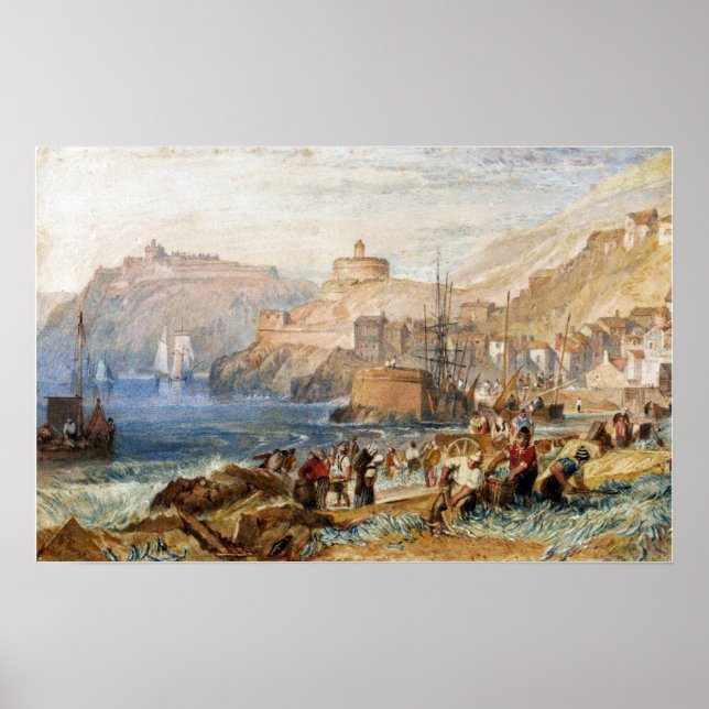 Poster Turner - Rua. Mawes Cornwall (Frente)
