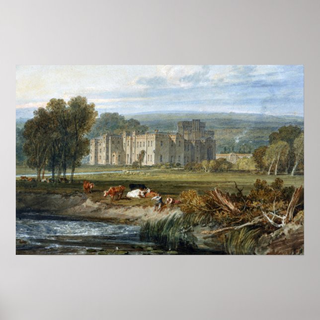 Poster Turner - View Of Hampton Court Herefordshire (Frente)
