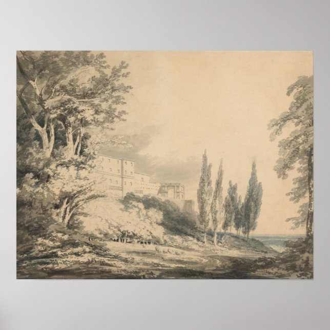 Poster Turner - Villa D'Este (Frente)