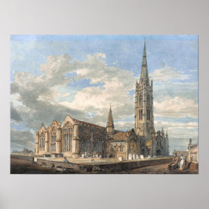 Poster Turner - Visão Nordeste Da Igreja De Grantham