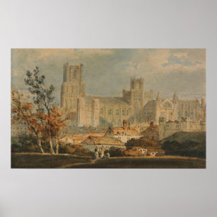 Poster Turner - Vista Da Catedral De Ely