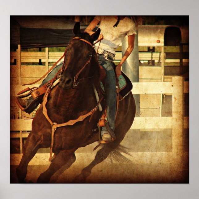 Poster Turning Horse (Frente)