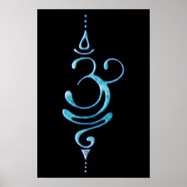 Poster Turquesa Respire