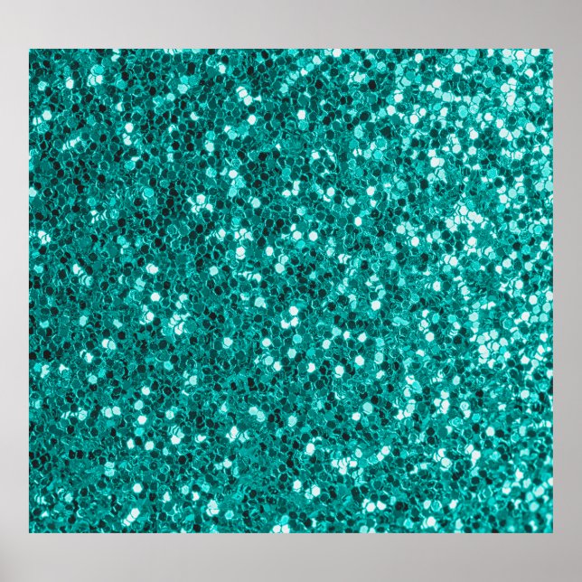 Poster Turquesas Sparkles: Bright Close Foundation (Frente)