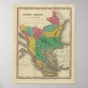 Pôster Turquia em Europa