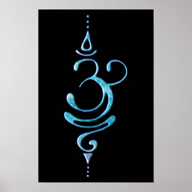 Poster Turquoise Breathe  (Frente)