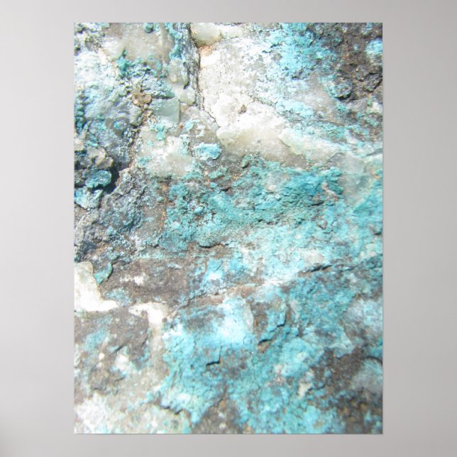 Pôster Turquoise Rock (Frente)