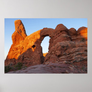 Poster Turret Arch ao Nascer do Sol II