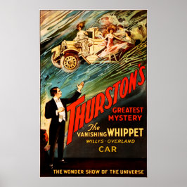 Poster Turston Magic Show Theater Advert