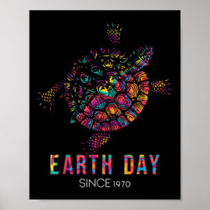 Poster Turtle Environmental Protection Earth Day Desde