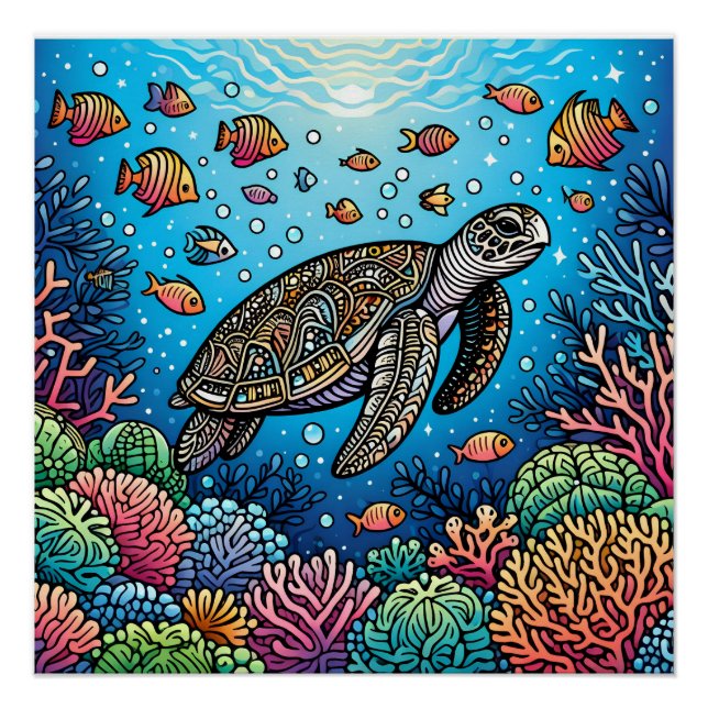 Pôster Turtle Tales (Frente)