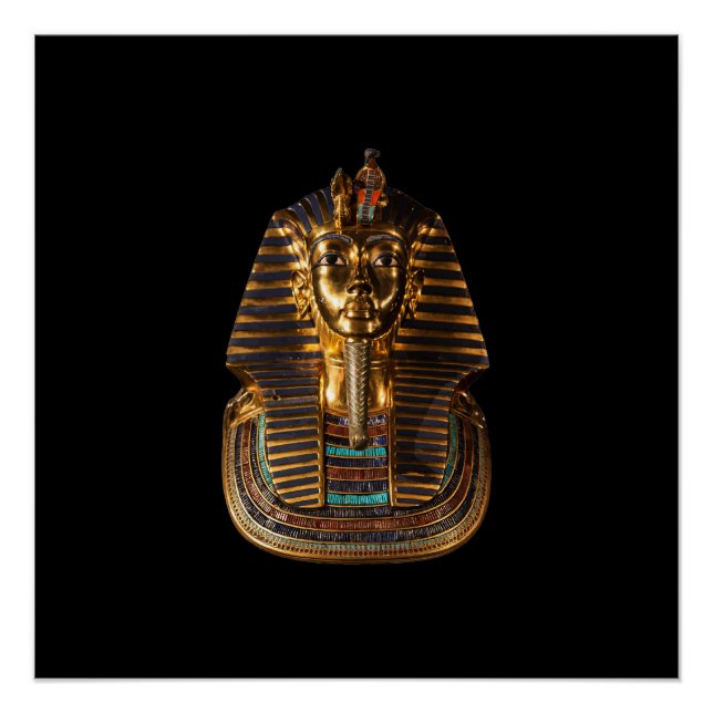 Pôster Tutankhamun O Rei Egípcio - Antigo Maje Real (Frente)